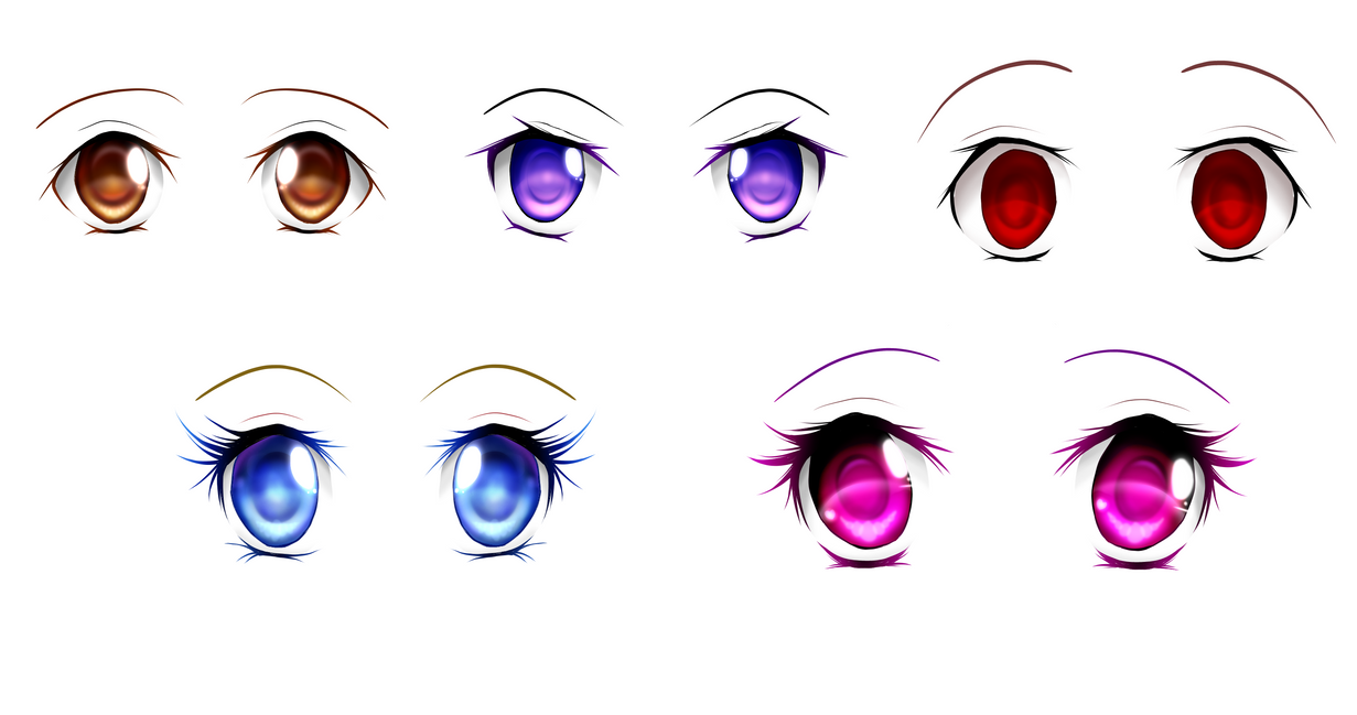 girl augen Anime