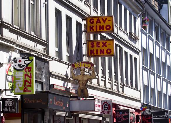 hamburg Gay kino sex shop