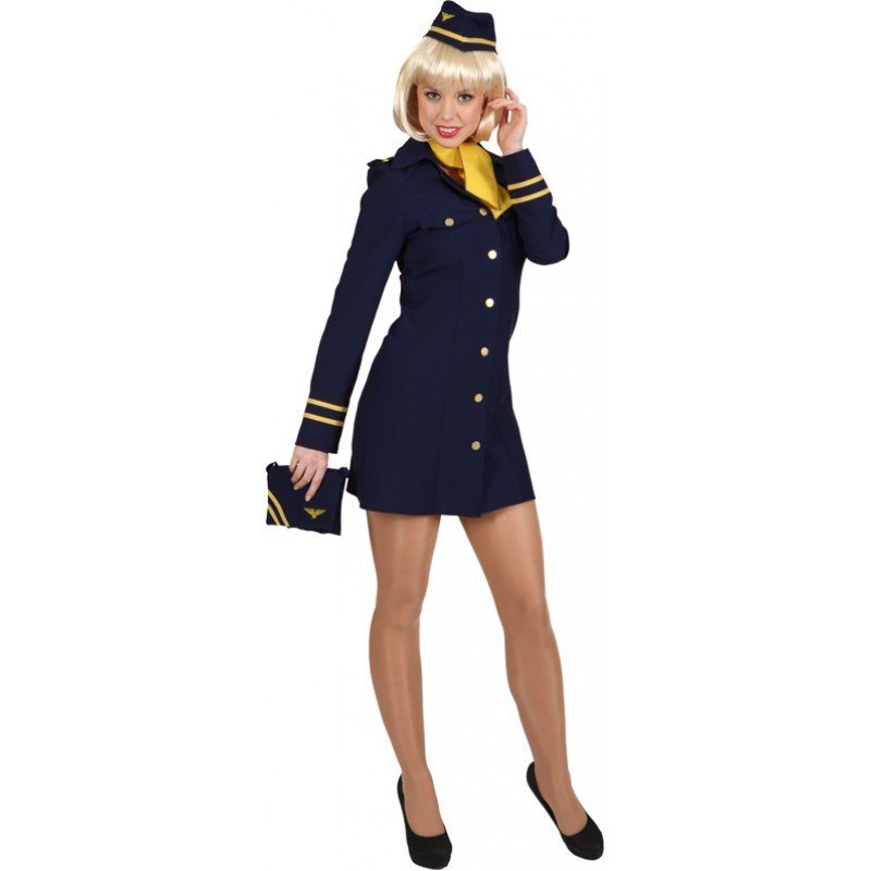 Pilot und stewardess kostüm