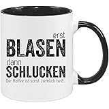 blasen dann schlucken Erst