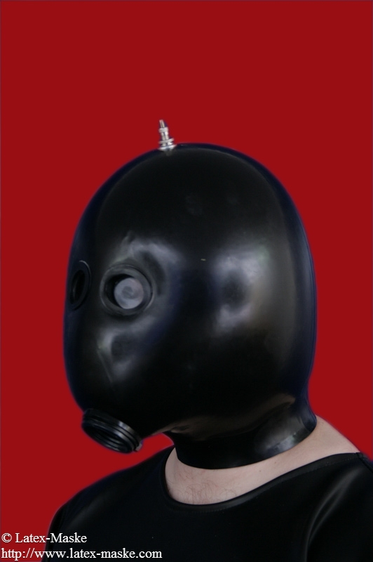 Latex maske aufblasbar