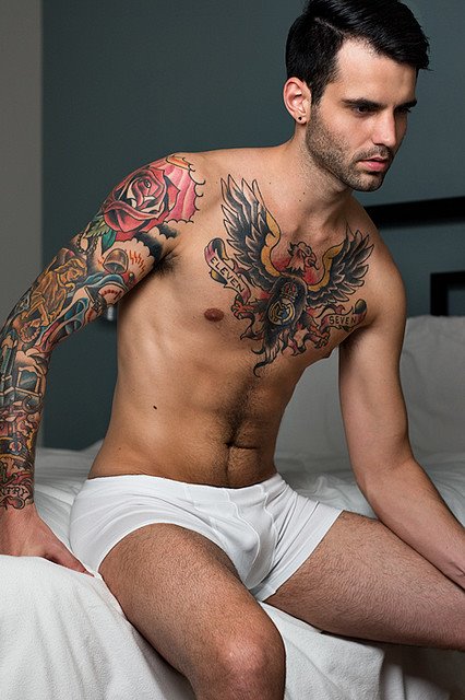 Hot tattooed guy