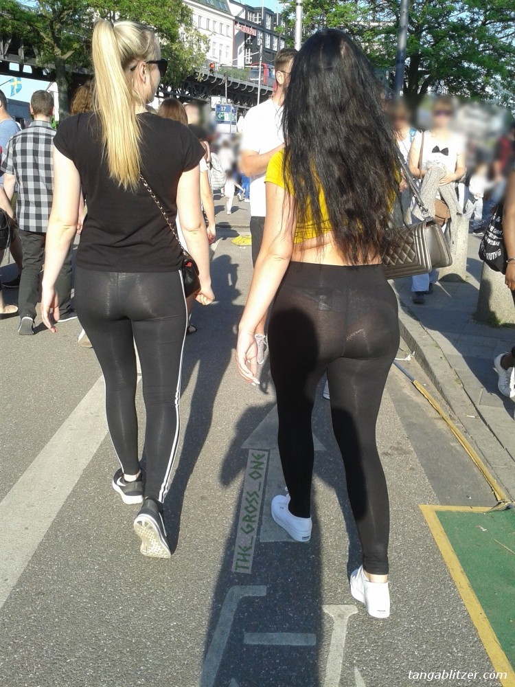 leggings arsch Geiler