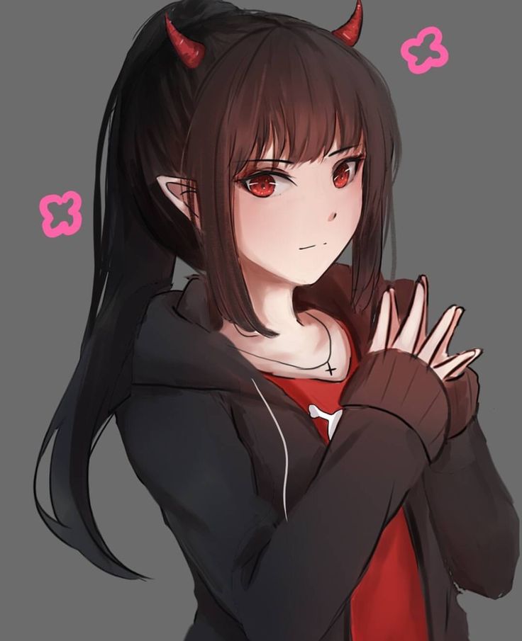 Devil anime girl