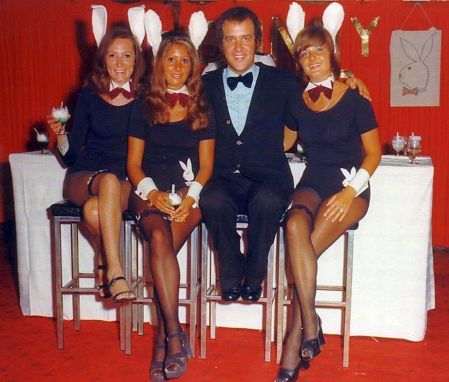 Hairy playboy bunnies