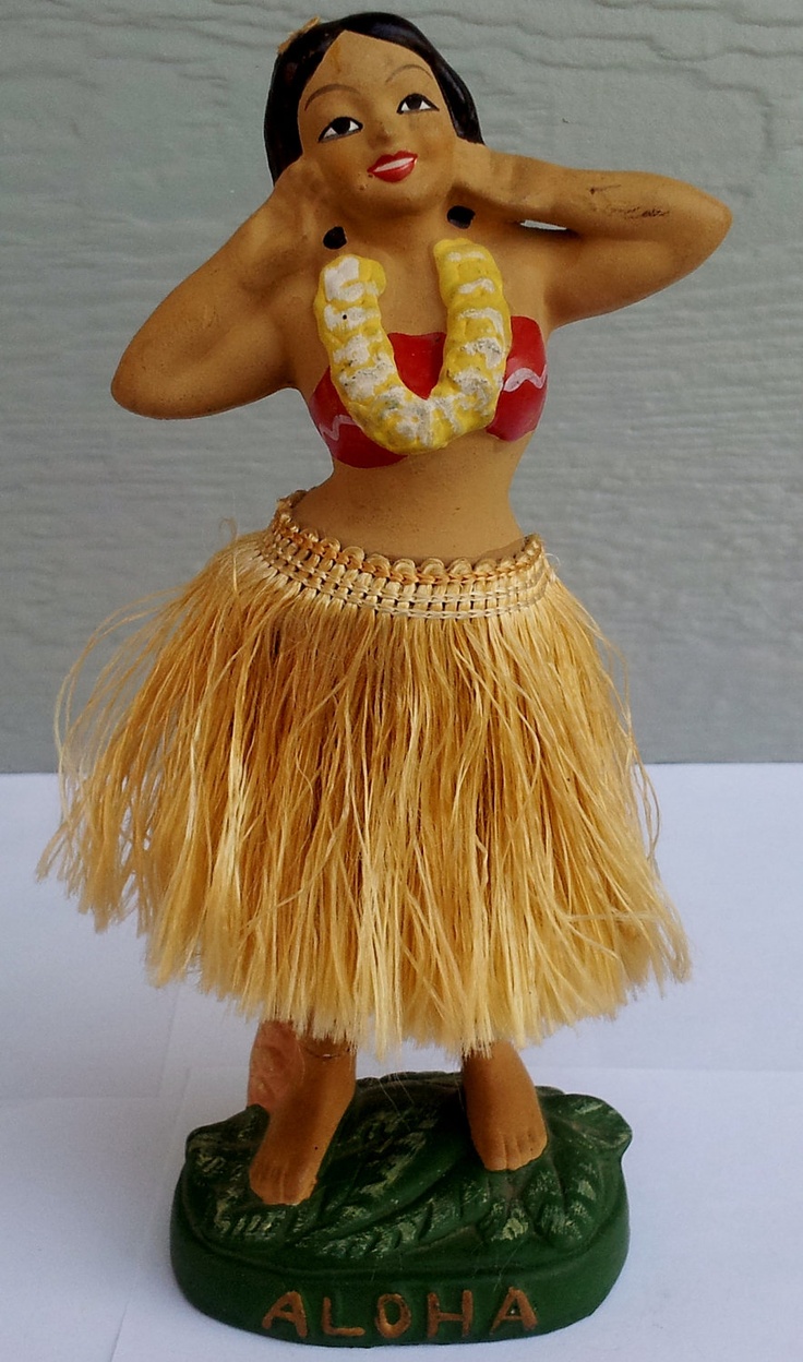 hula girl Retro