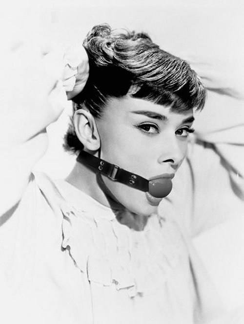 nackt Audrey hepburn