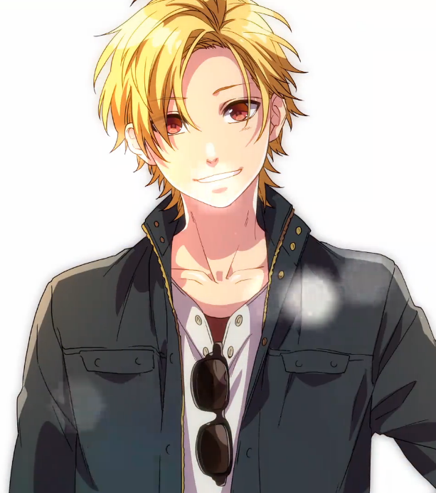 hair blonde Anime guy