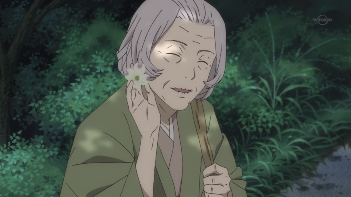 old lady Anime