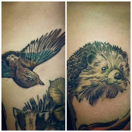 Wald und wiese tattoo