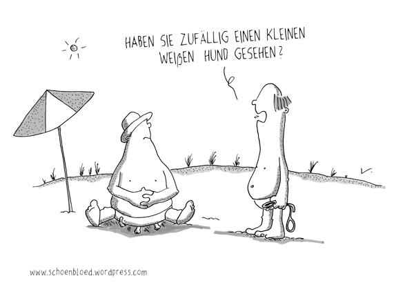 karikatur Dicke frau