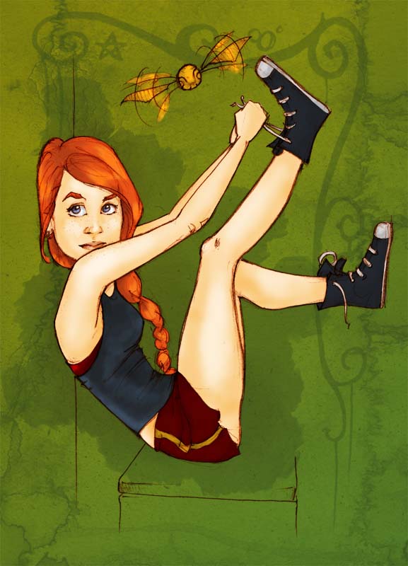 sexy Ginny weasley