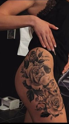 bein Tattoo rose