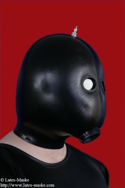 maske aufblasbar Latex