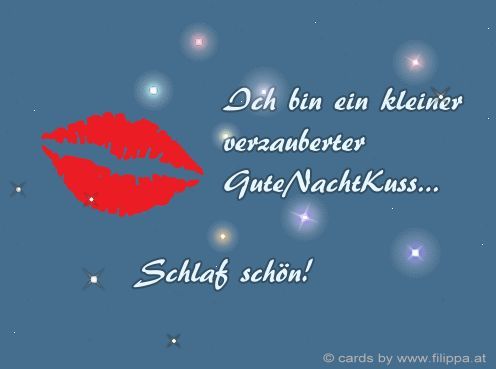 nacht gif Gute kuss