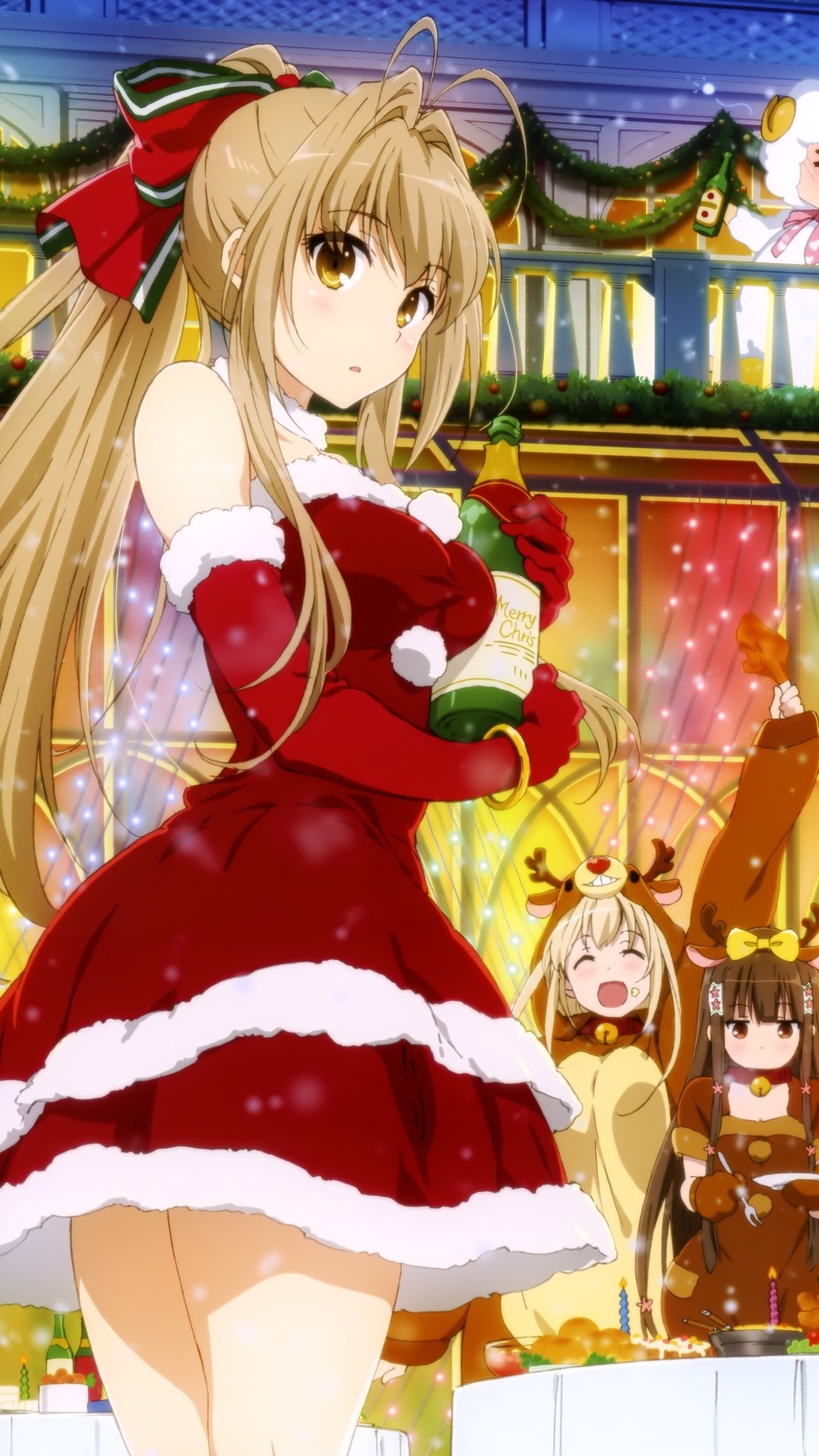 weihnachten Anime girl