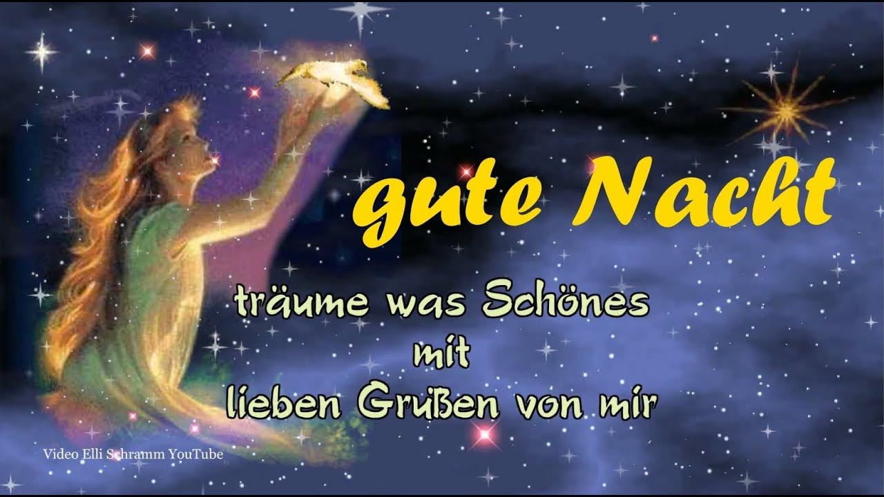 Lieben guten nacht gruß