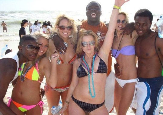 orgy Spring break