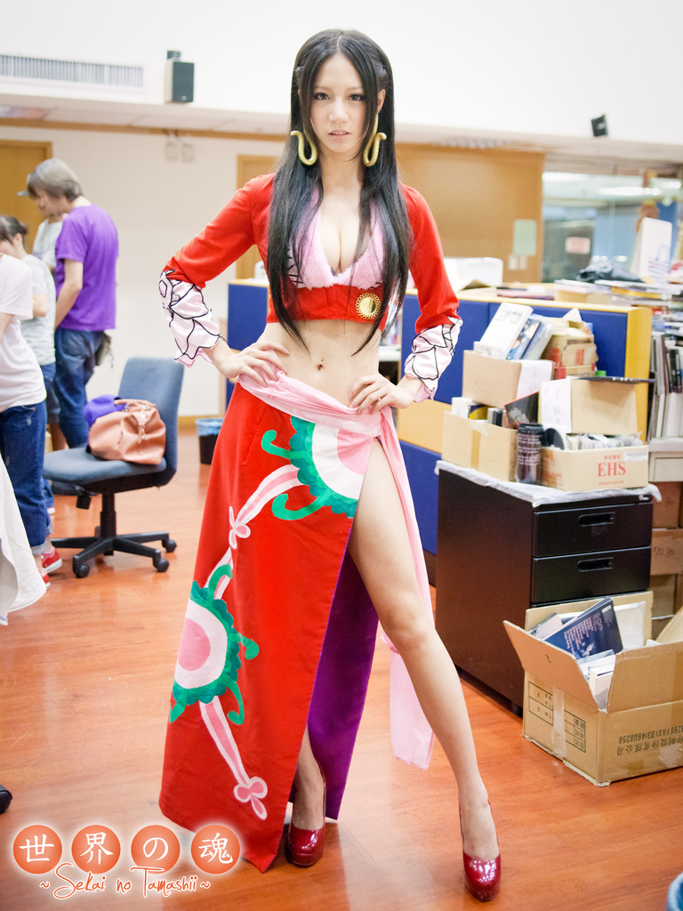 cosplay One piece boa hancock