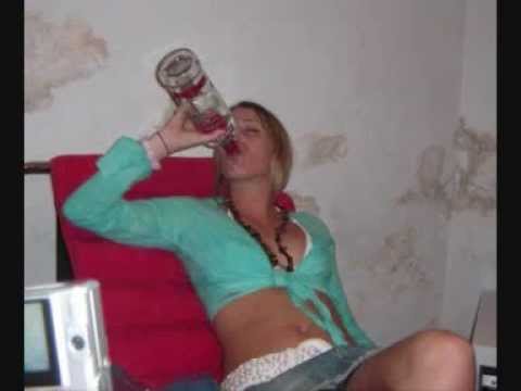 Drunk russian girl