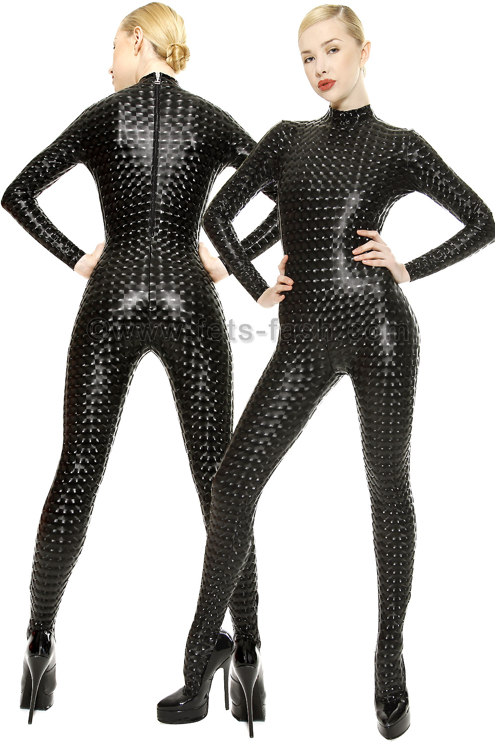 ouvert Latex catsuit