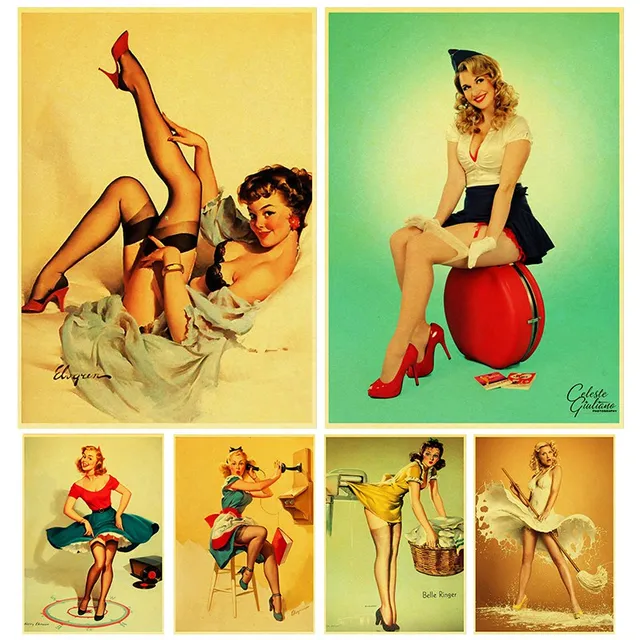 posters Retro pin up