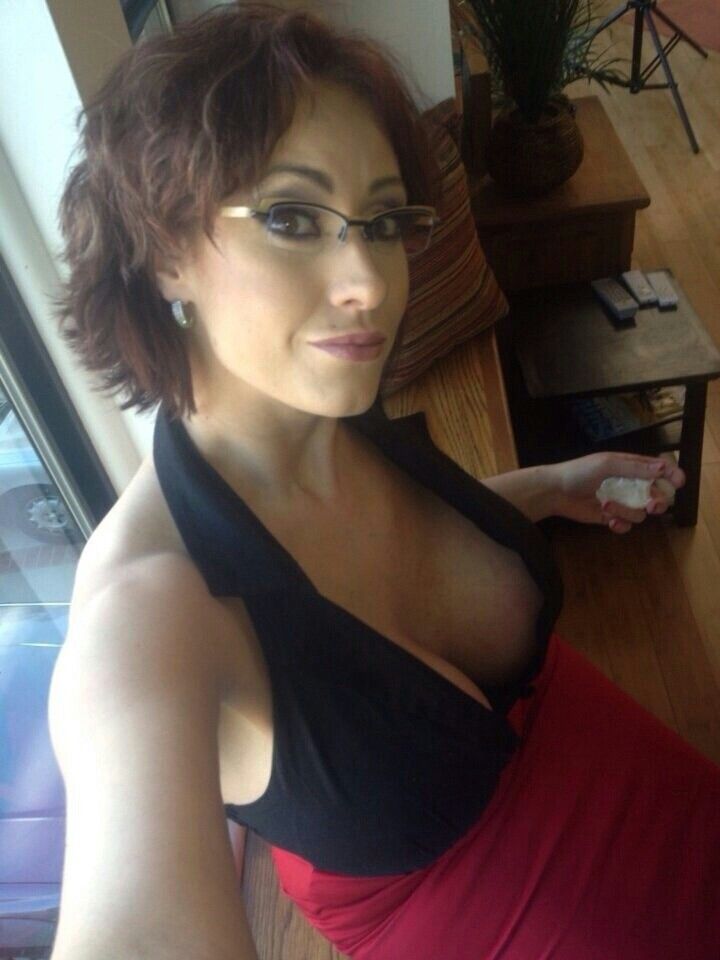 with glasses Milf