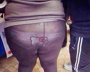 leggings Dicke frau