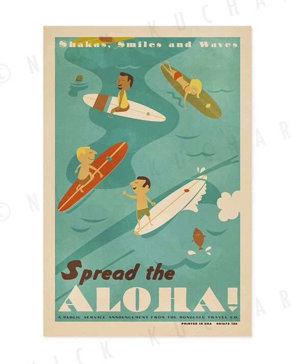 tube Retro aloha