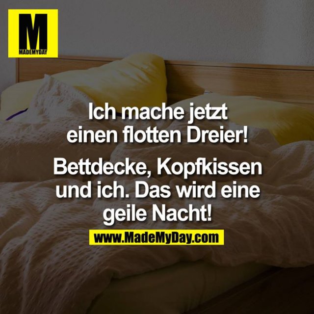 im bett Dreier