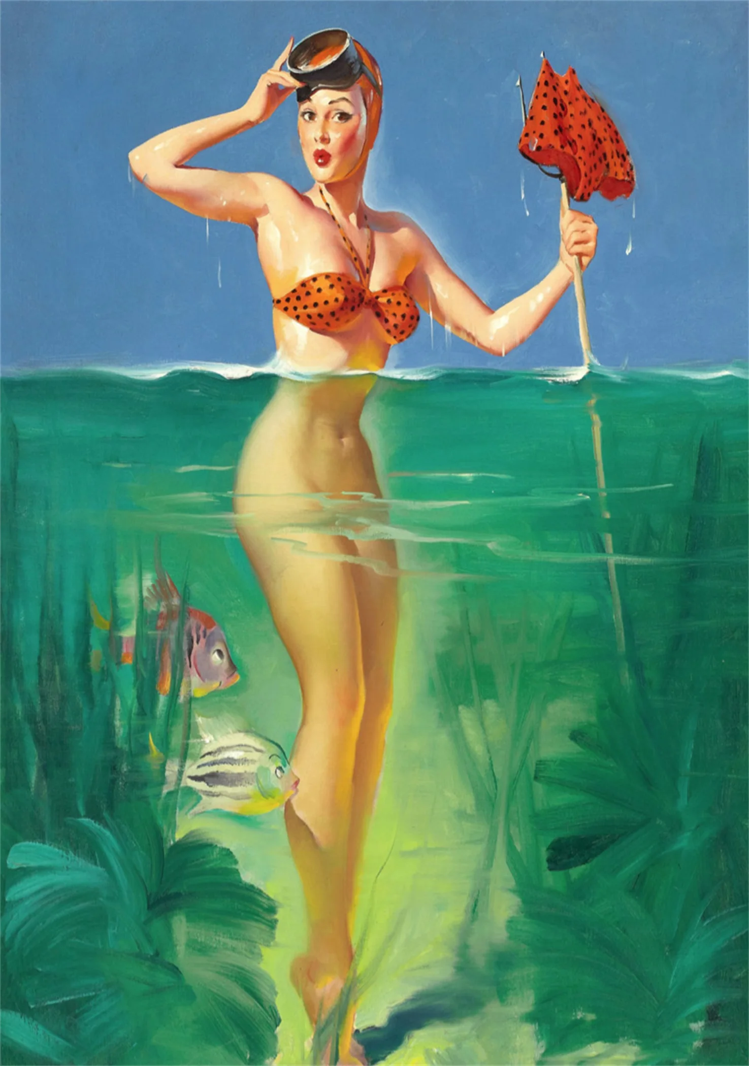 Retro pinup posters