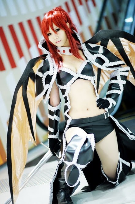 tail erza Fairy cosplay