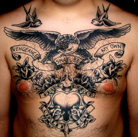 adler frau Tattoo