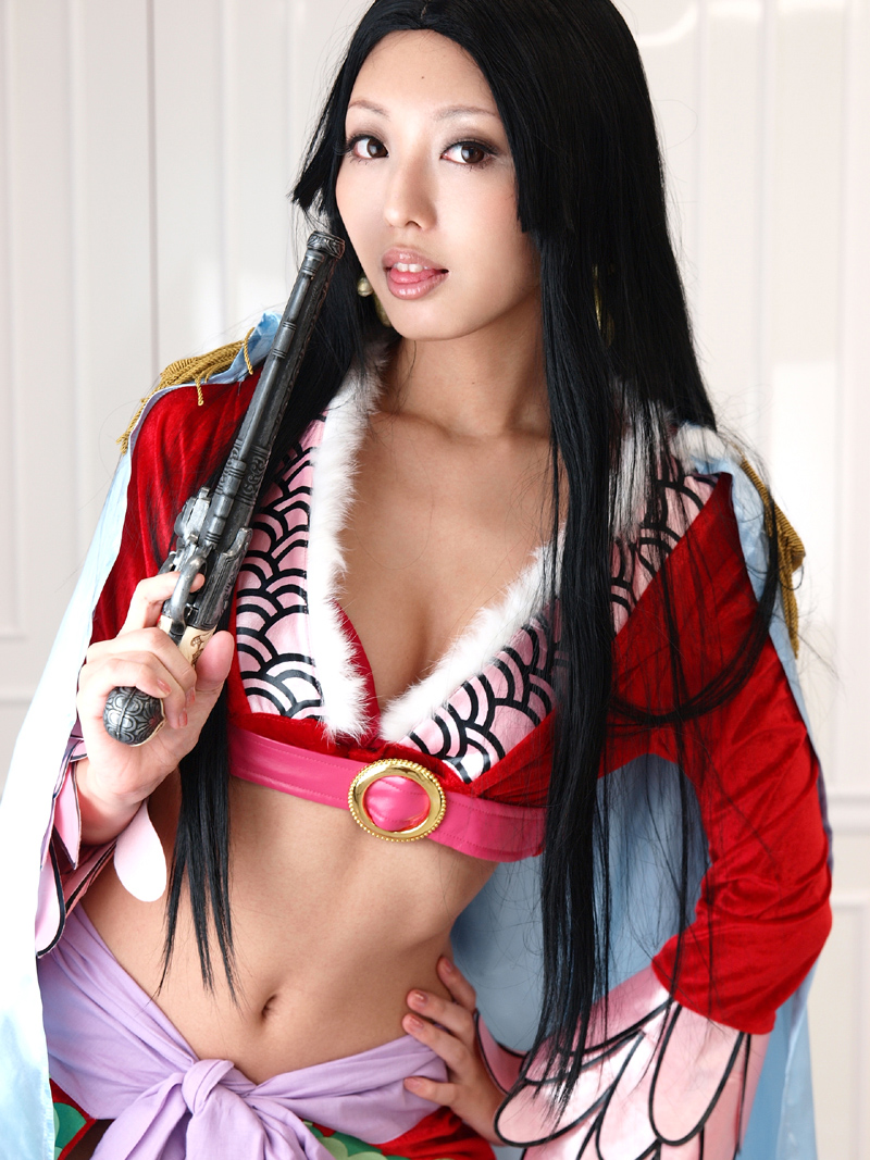 cosplay One piece boa hancock