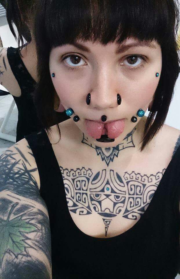 porn Tattoo piercing