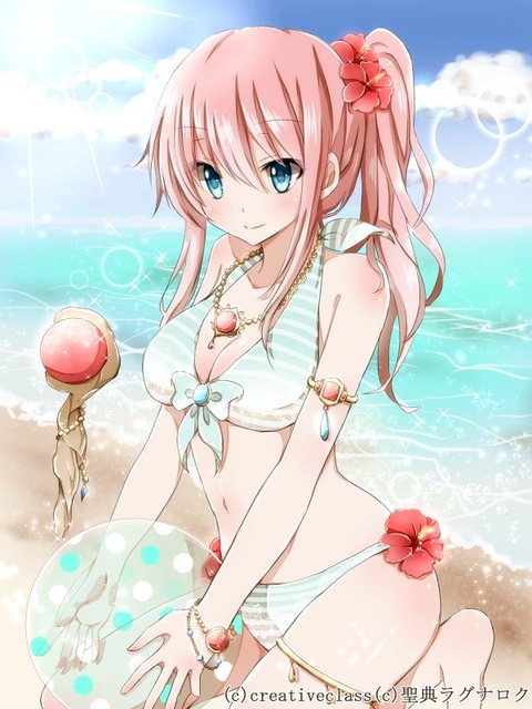 in bikini girls Anime