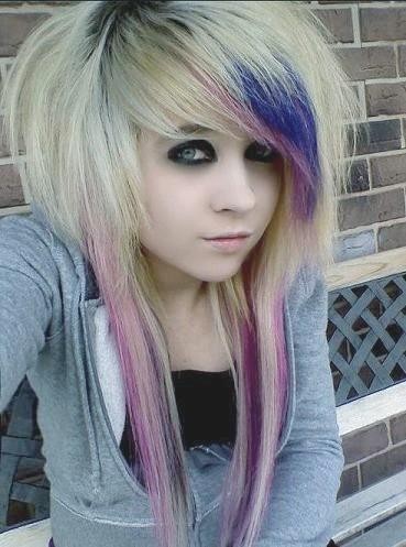 girl Blonde emo