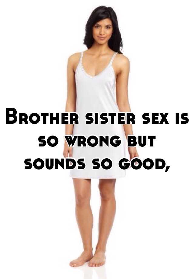 fuck sister Brother little