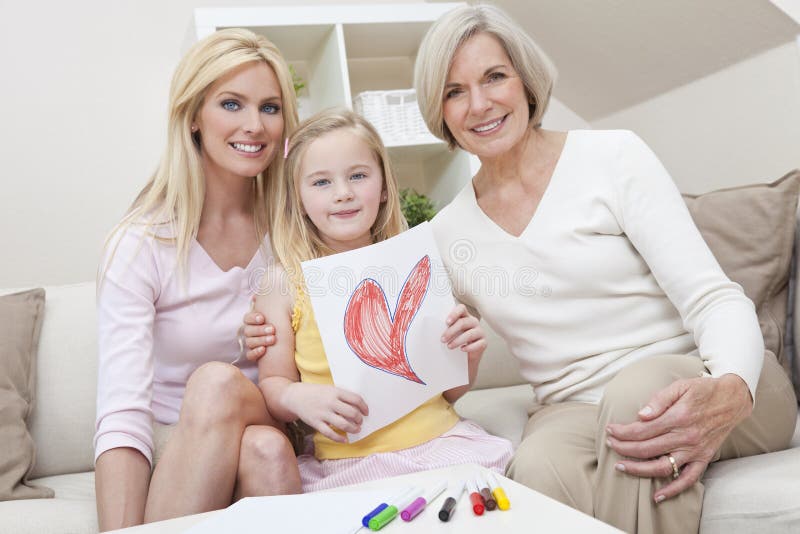 naked Mother daughter