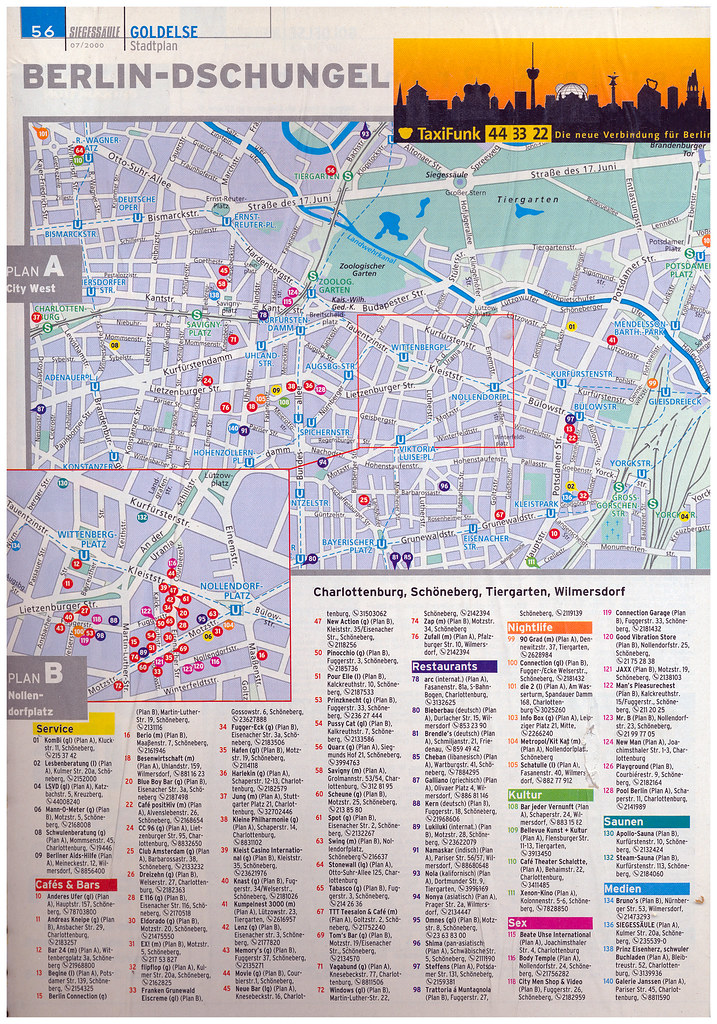 berlin Gay map