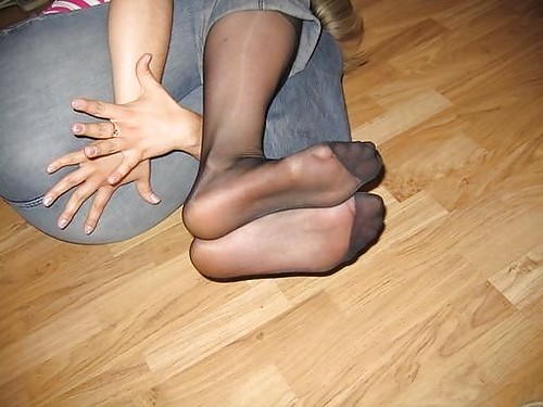 Schwiegermutter in nylons