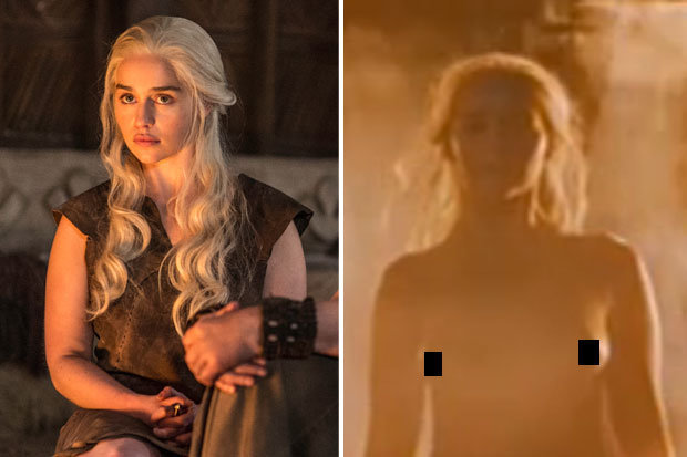 targaryen naked Daenerys