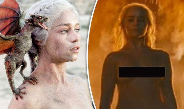 targaryen naked Daenerys