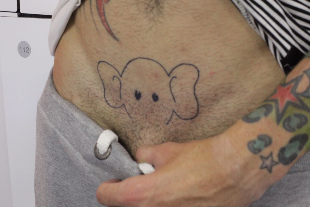 tattoo elefant Intim