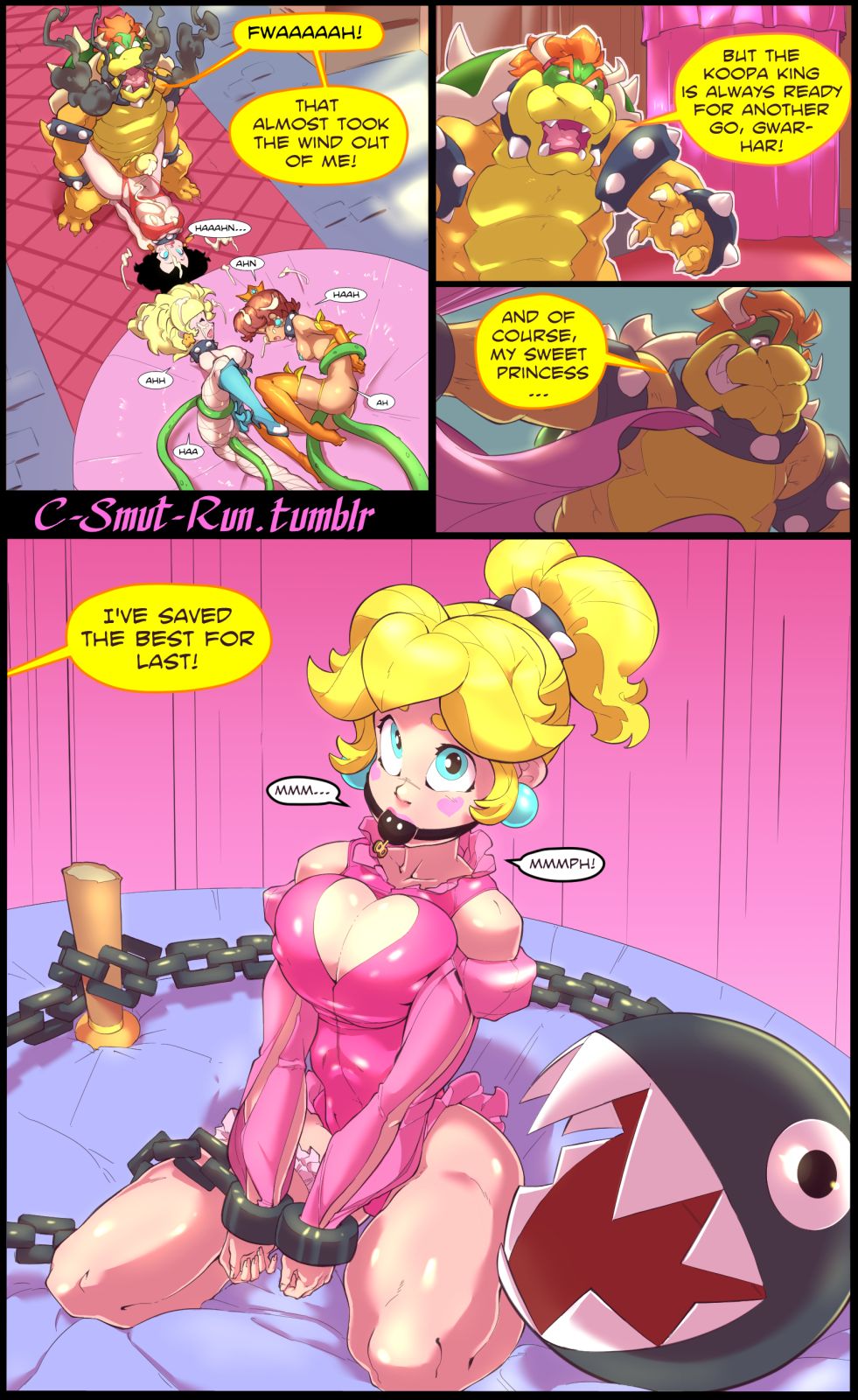 bondage Princess peach