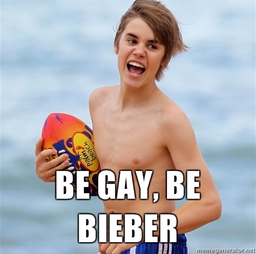 gay Justin bieber