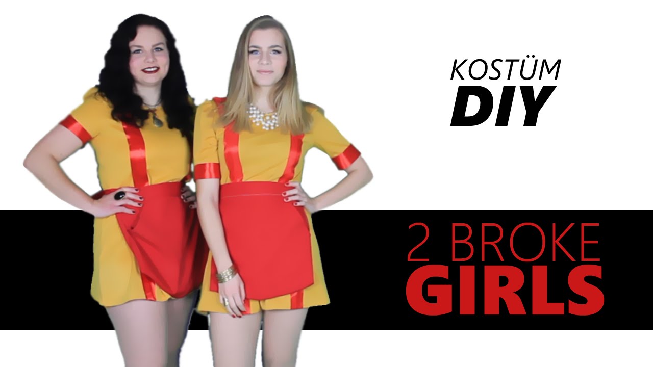 2 broke girls kostüm