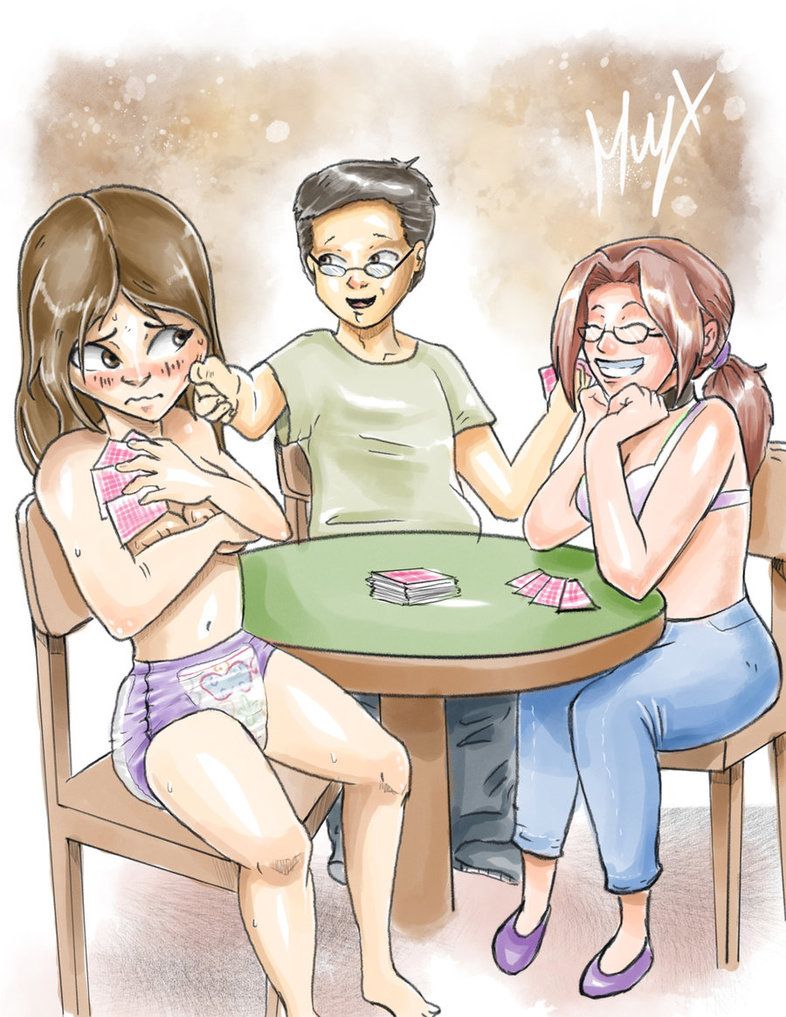 Strip poker hentai