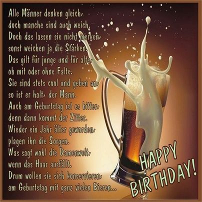 Alles gute zum geburtstag bilder für männer