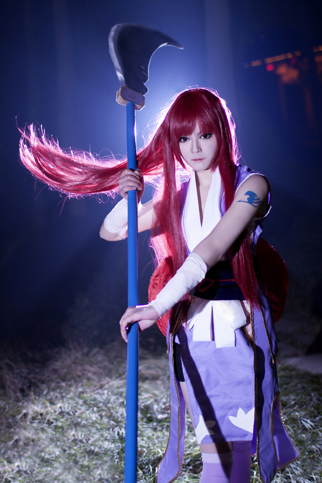 tail erza Fairy cosplay